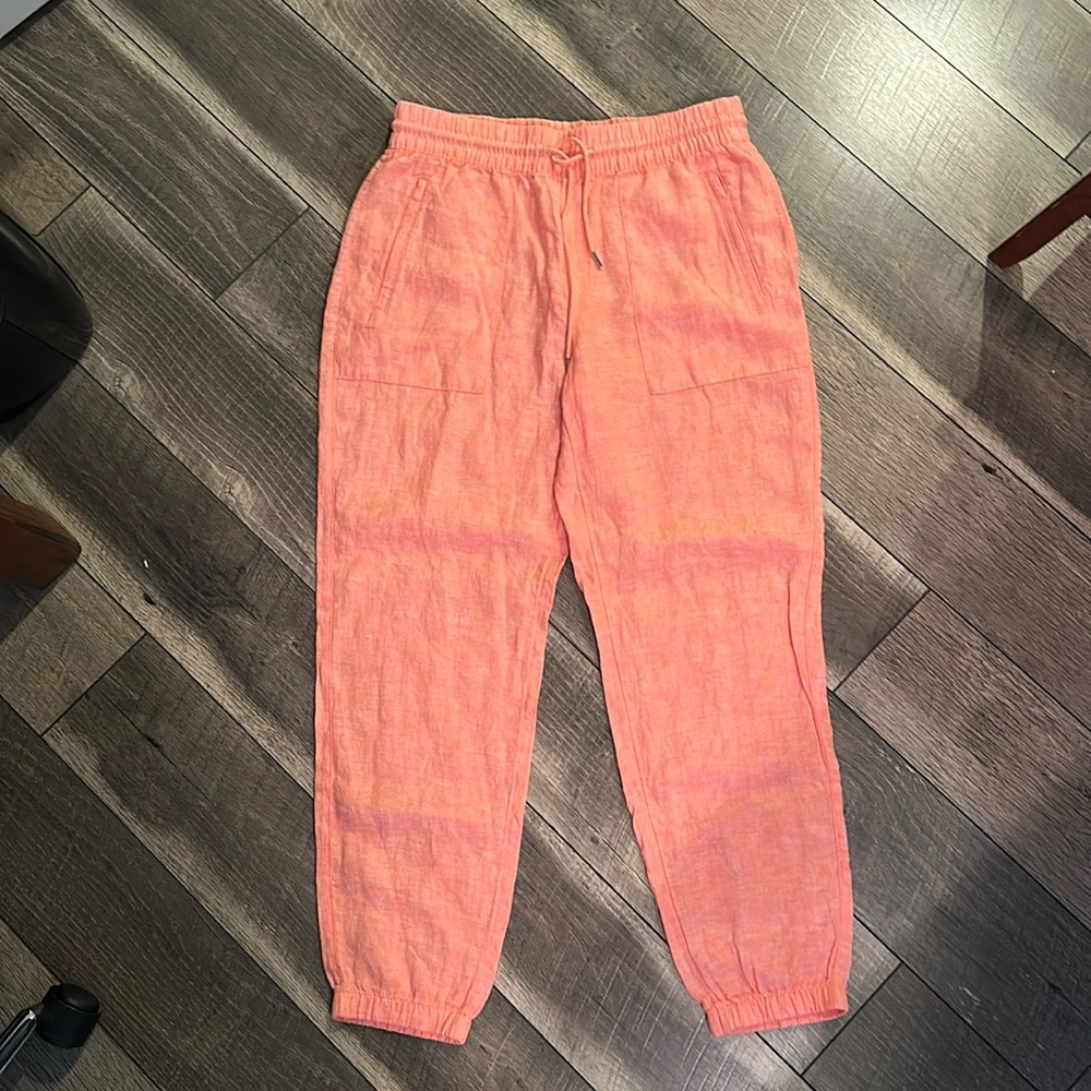 Athleta Women’s Coral / Orange Joggers - Picture 1 of 6